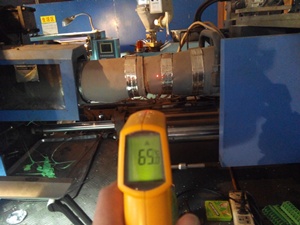 注塑机炮筒保温套冷面温度