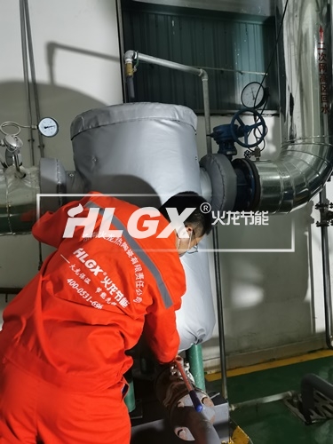 德润天玺换热站除污罐保温套