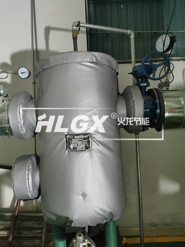 换热站除污罐可拆卸保温套