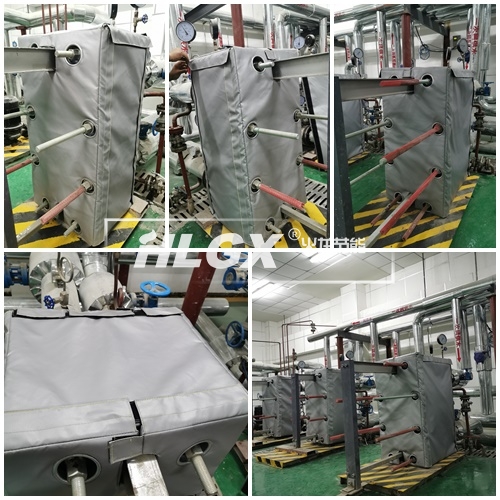 板换保温套安装效果图