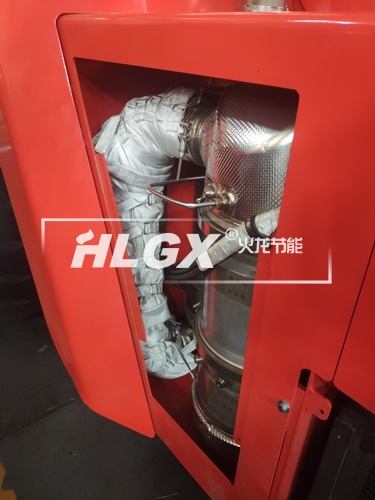 合力叉车排气管保温套