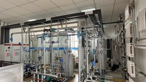 演示机组板式换热器