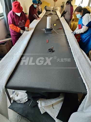 旋转焦罐用耐火纤维密封垫