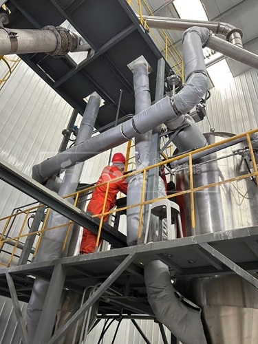 除尘器可拆卸保温套