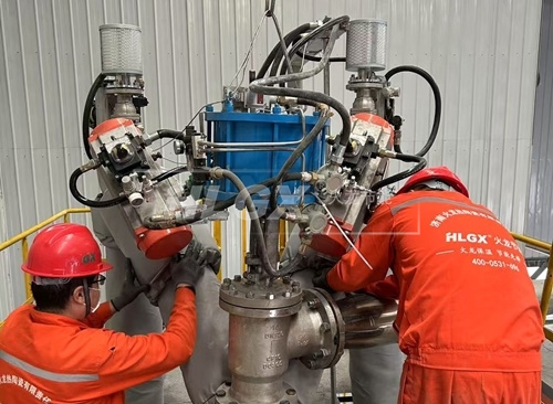 除尘器可拆卸保温套安装